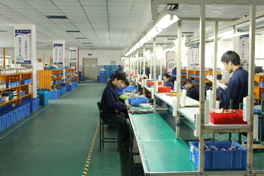 Shanghai Guao Electronic Technology Co., Ltd. manufacturer production line